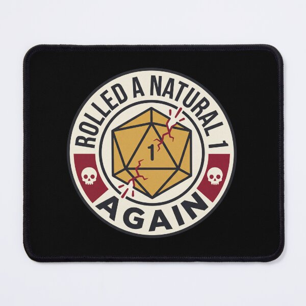 Item preview, Cursed d20 Survivor Badge Tabletop RPG Critical  designed and sold by Oommen Studio .