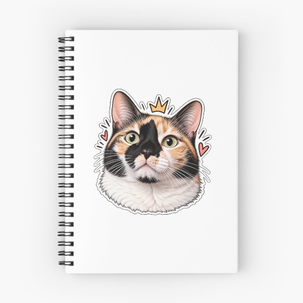 Item preview, Calico Queen – Cute Royal Cat designed and sold by House of Vardit.