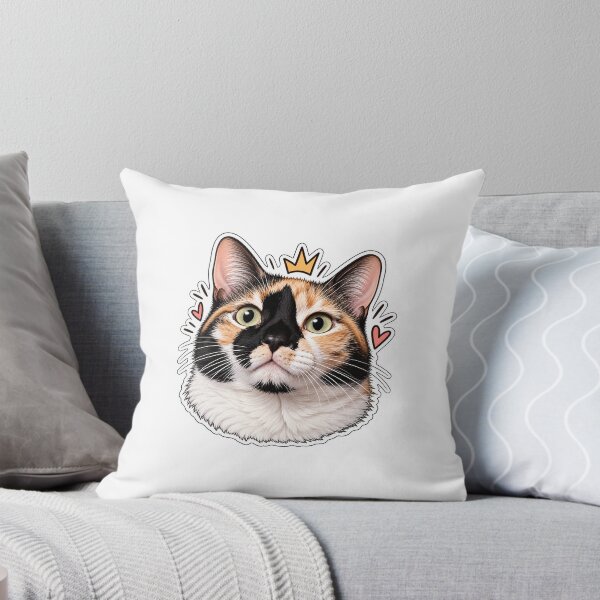 Item preview, Calico Queen – Cute Royal Cat designed and sold by House of Vardit.