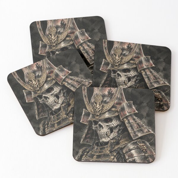 Item preview, Skeletal Samurai in Ornate Black Armor designed and sold by MouradStudio.