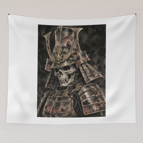 Item preview, Skeletal Samurai in Ornate Black Armor designed and sold by MouradStudio.