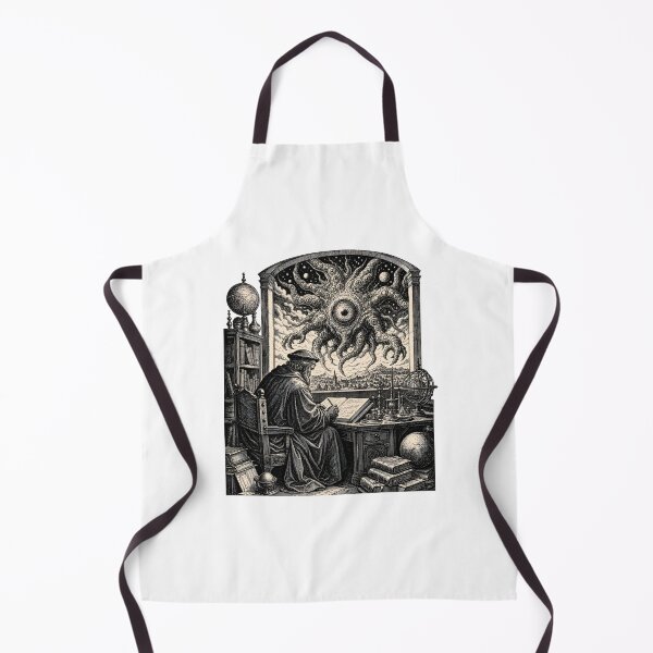 Item preview, H.P. Lovecraft Scholar Faces the Cosmic Eye designed and sold by Fenay Designs.