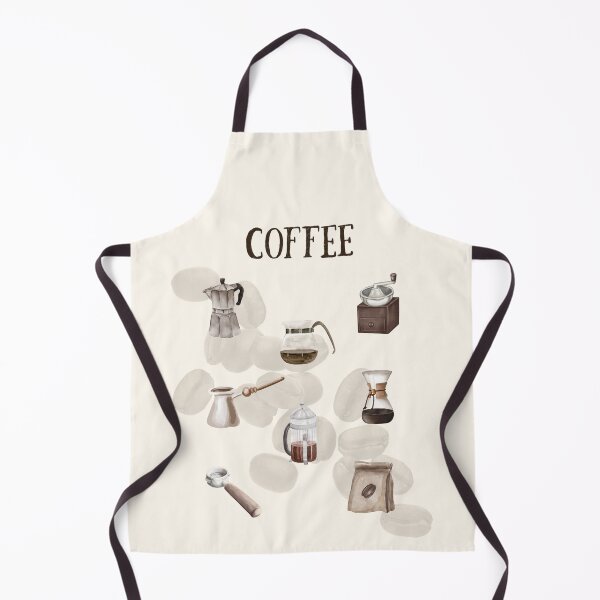 Item preview, Watercolor Coffee Brewing Methods Equipment Poster designed and sold by HBBS DESIGNS.