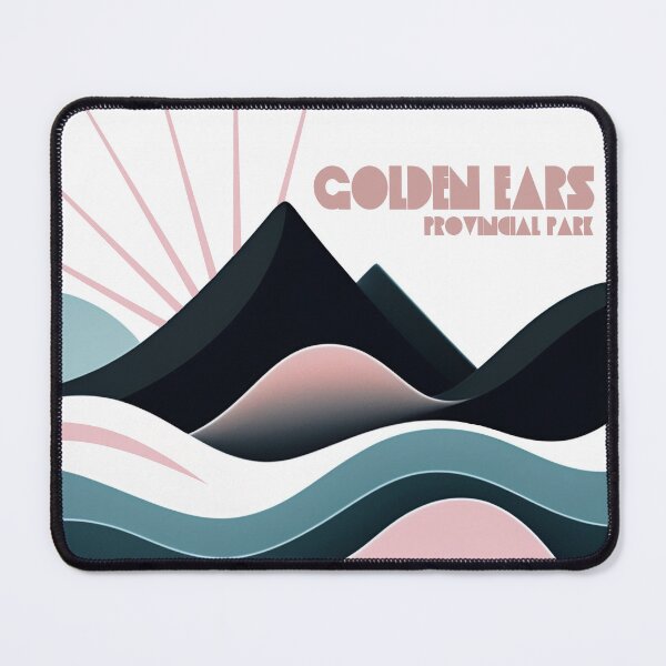 Item preview, Golden Ears Provincial Park Colored Hills designed and sold by Esskay Designs.