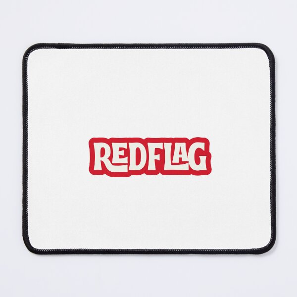 Item preview, Red Flag Funny Self Deprecating Quote designed and sold by crashout-club.