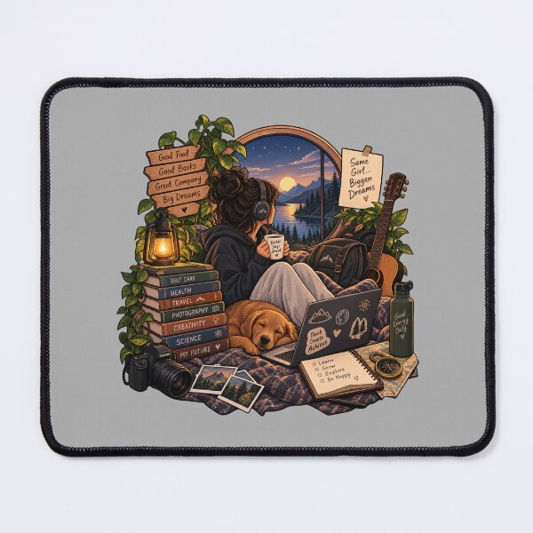 Item preview, Good Books Good Music Good Company – Cozy Creative Lifestyle designed and sold by KenjiSano.
