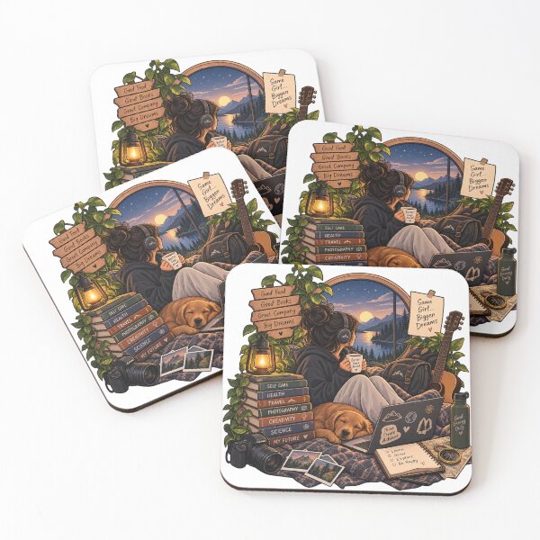 Item preview, Good Books Good Music Good Company – Cozy Creative Lifestyle designed and sold by KenjiSano.