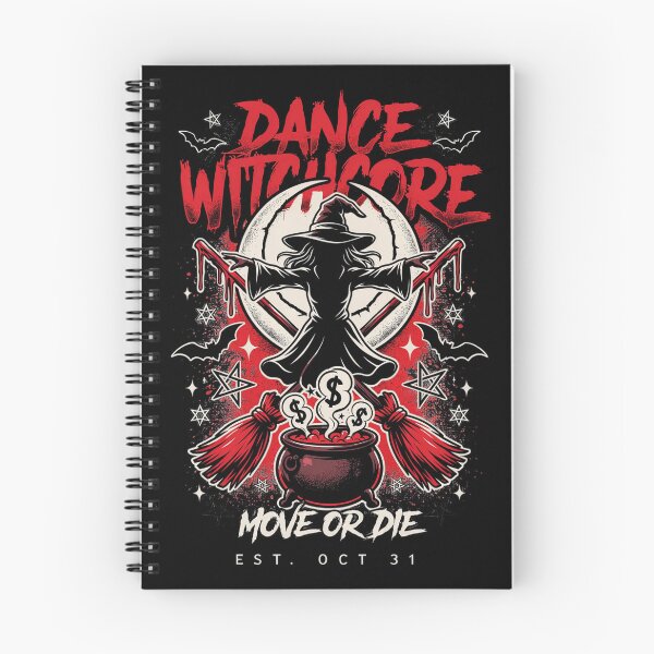 Item preview, Dance Witchcore T-Shirt | Move With The Moon Halloween Graphic Tee v3 designed and sold by DarylWelsh2024.