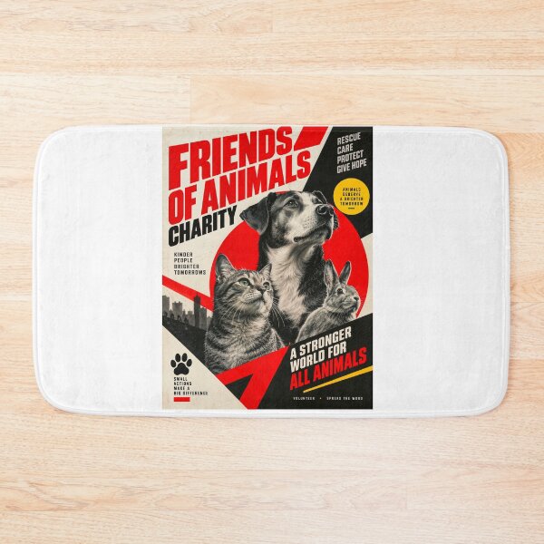 Item preview, Wall Art - Poster - Friends of Animals Charity Poster designed and sold by ForeverPrintsOK.