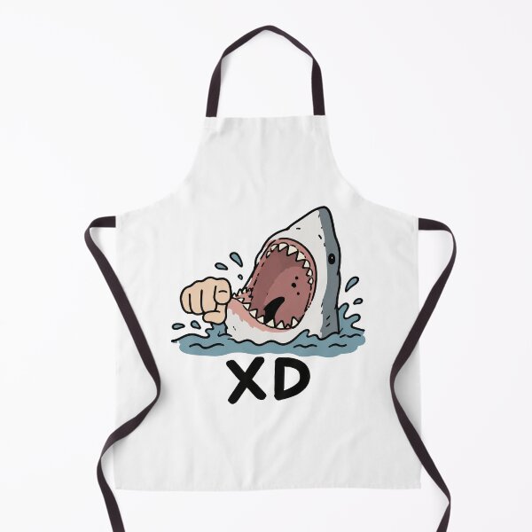 Item preview, Funny Shark Attack Ocean Meme designed and sold by MonkiFlipp.