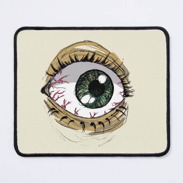 Item preview, Human Eye | simple and Minimalist | Hand-Drawn designed and sold by Half Mess.