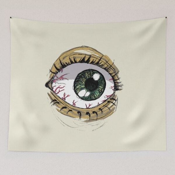 Item preview, Human Eye | simple and Minimalist | Hand-Drawn designed and sold by Half Mess.
