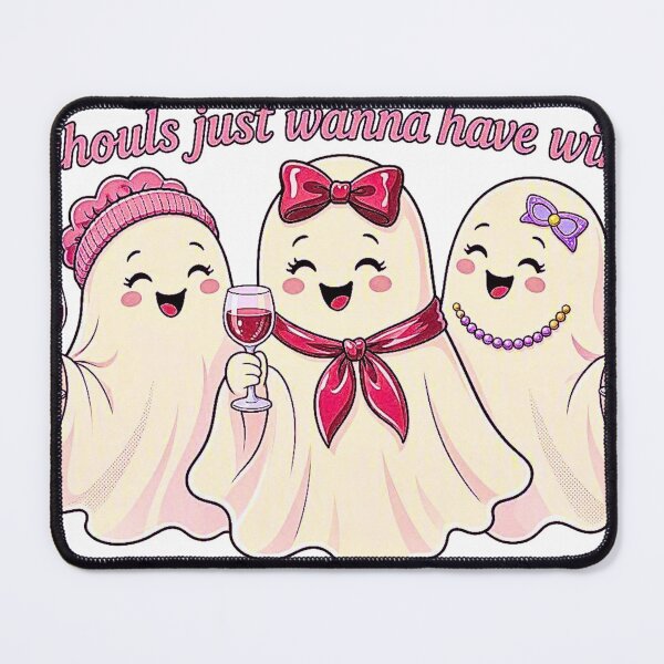 Item preview, GHOULS WANNA HAVE WINE T-SHIRT  designed and sold by EasyTake.
