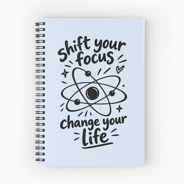 Item preview, Copy of “SHIFT YOUR FOCUS, CHANGE YOUR LIFE” black design  designed and sold by hypnoses.