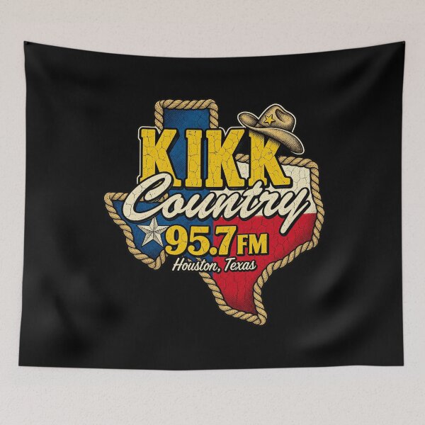 Item preview, Vintage KIKK Country, Houston, TX 1961 designed and sold by QLShop.
