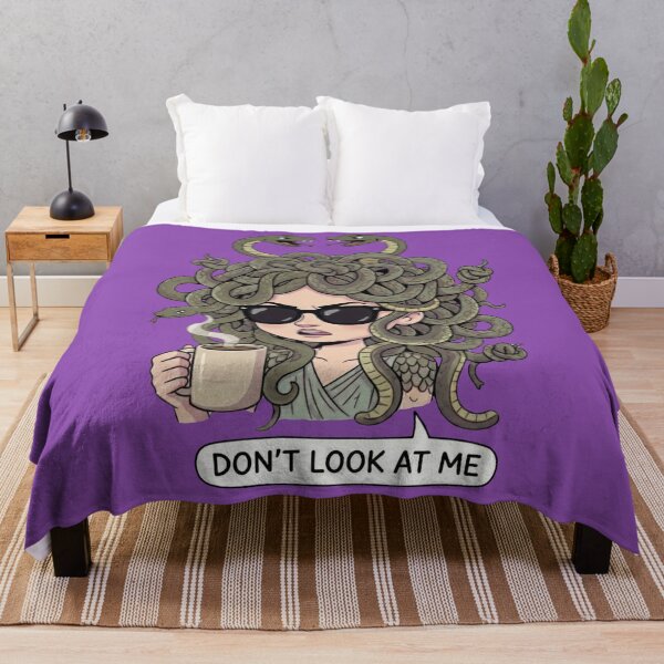 Item preview, Medusa Wearing Sunglasses - Don't Look At Me - Funny Greek Mythology designed and sold by MythoWorldddd.