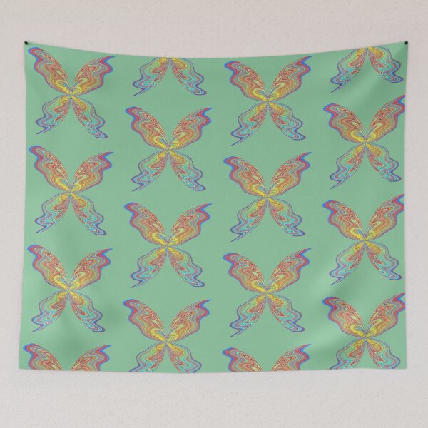 Item preview, Butterfly design using transformations of mathematical functions designed and sold by molivi.