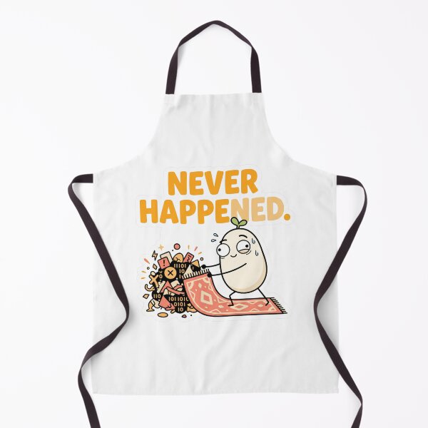 Item preview, Never Happened Funny Programmer Tech Meme designed and sold by CreativeArtisanPrints Shop.