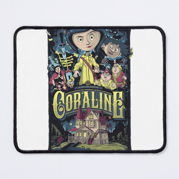 Item preview, Whimsical Coraline Inspired Dark Fantasy Art Design | ⭐⭐⭐⭐⭐ Best Seller designed and sold by Shippedit.