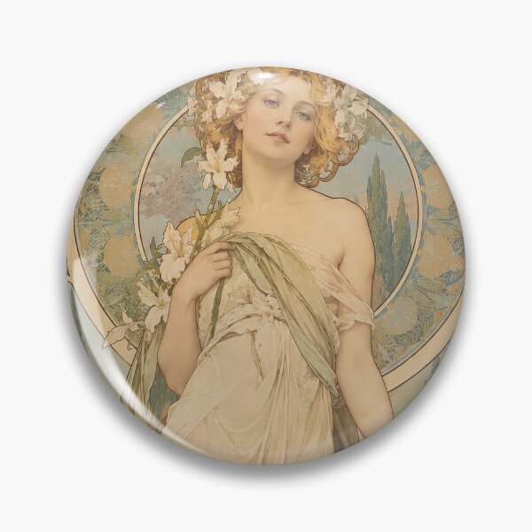 Artikelvorschau, Alphonse Mucha, Frühling 1898 entworfen und verkauft von maniacfitness.