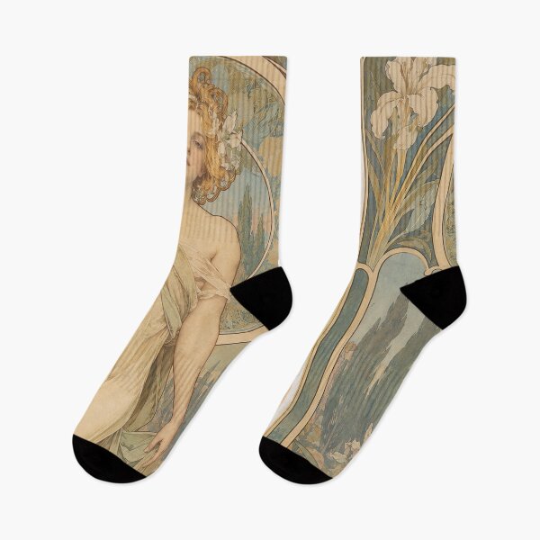 Item preview, Alphonse Mucha Spring 1898 designed and sold by maniacfitness.