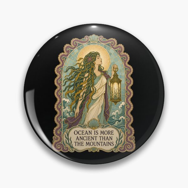 Item preview, H.P. Lovecraft: Ocean Older Than Mountains designed and sold by Fenay Designs.