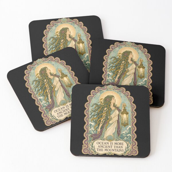 Item preview, H.P. Lovecraft: Ocean Older Than Mountains designed and sold by Fenay Designs.