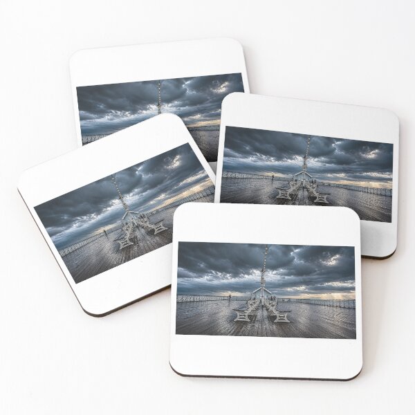 Item preview, Dramatic sky at Penarth Pier designed and sold by Jinxyboy1908.