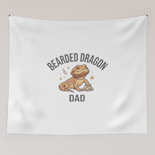 Item preview, Bearded Dragon Dad Funny Cute Reptile Owner Dad Joke designed and sold by KreatoLab.