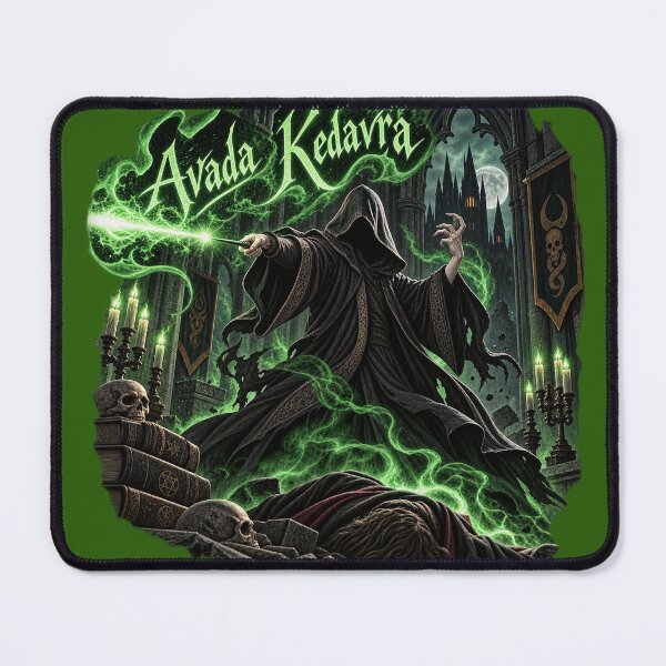Item preview, Avada Kedavra – Dark Wizard Green Magic Spell designed and sold by Lumvero.