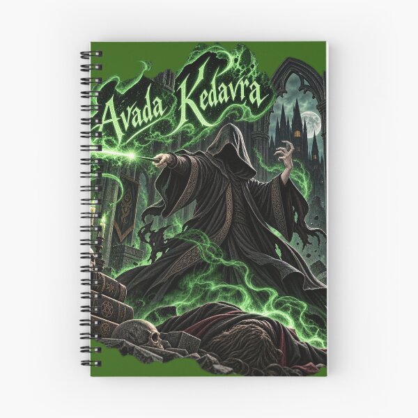 Item preview, Avada Kedavra – Dark Wizard Green Magic Spell designed and sold by Lumvero.