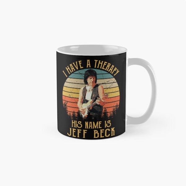 Item preview, Jeff Beck Guitar Therapy Diseño Retro designed and sold by wonder-reject.
