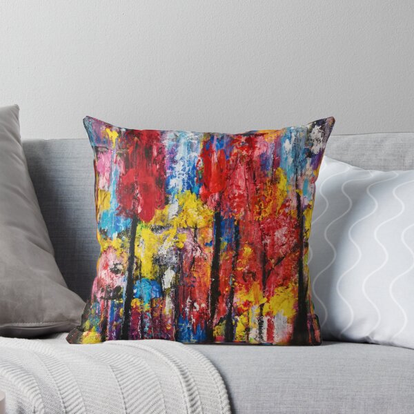 Item preview, Where Autumn Keeps Its Secrets | Abstract Autumn Forest Art designed and sold by CharismaticMindArt.