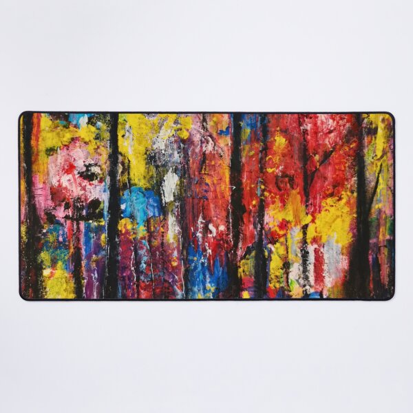 Item preview, Where Autumn Keeps Its Secrets | Abstract Autumn Forest Art designed and sold by CharismaticMindArt.