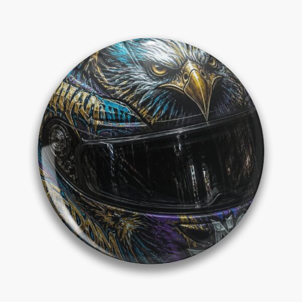 Item preview, Freedom No Fear Eagle Helmet designed and sold by Lespribos .
