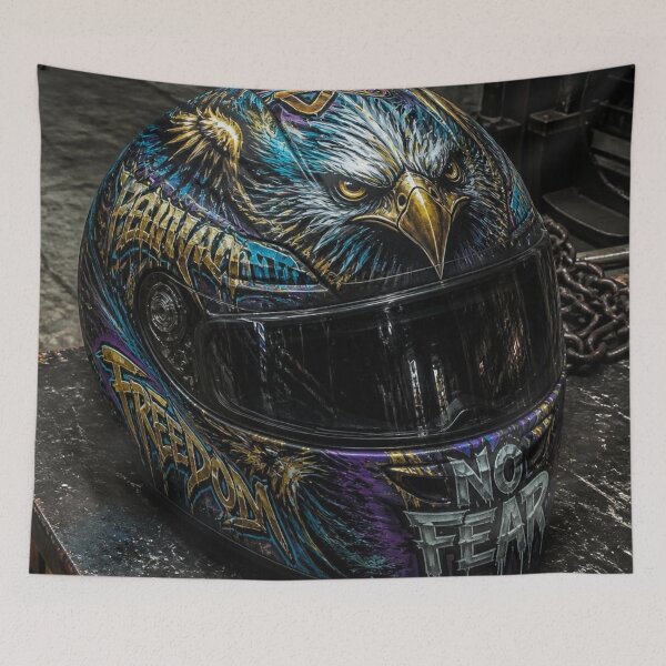 Item preview, Freedom No Fear Eagle Helmet designed and sold by Lespribos .