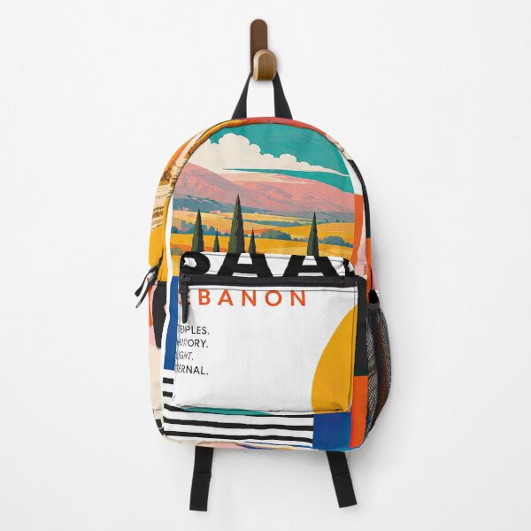Item preview, Graphic travel poster featuring the ancient Roman temple designed and sold by ckybe.