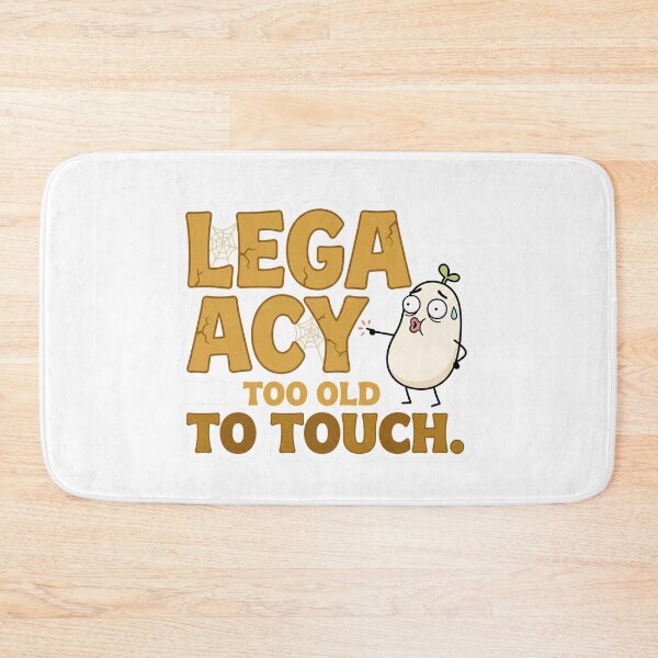 Item preview, Legacy Too Old To Touch Funny Programmer Meme designed and sold by CreativeArtisanPrints Shop.