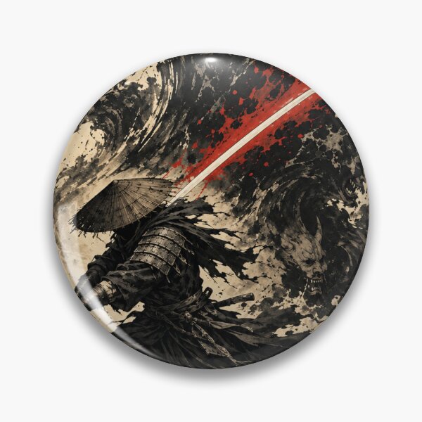 Item preview, Demon Vortex Samurai with Twin Blades designed and sold by MouradStudio.