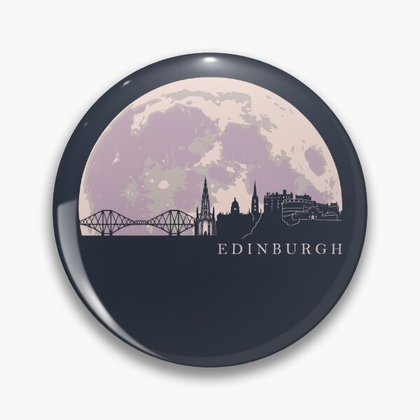 Item preview, Edinburgh Scotland Moonlight Skyline designed and sold by Travelpeak.