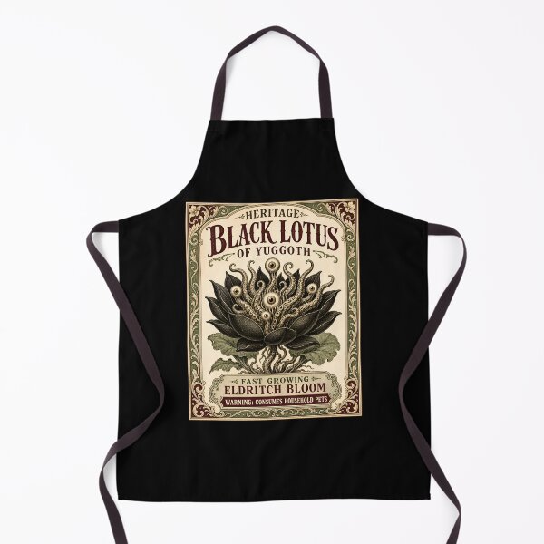 Item preview, H.P. Lovecraft Black Lotus of Yuggoth Seed Packet designed and sold by Fenay Designs.