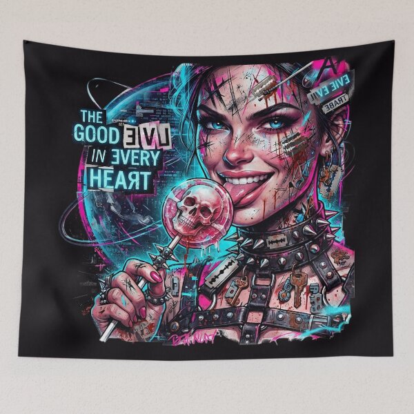 Item preview, Cyberpunk Woman Skull Lollipop Razor designed and sold by Voodoo Store Paranormal Collections.