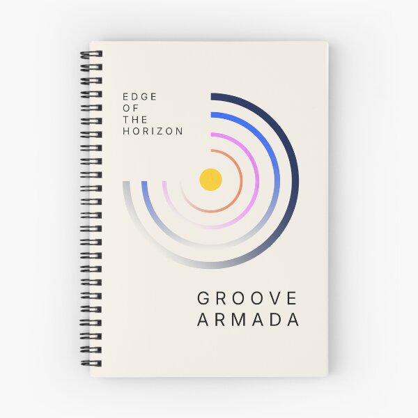 Item preview, Groove Armada Edge of the Horizon T-Shirt | Minimalist Album Colors | Retro Electronic Music Tee designed and sold by THE MODA STEREO.