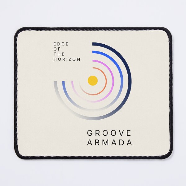 Item preview, Groove Armada Edge of the Horizon T-Shirt | Minimalist Album Colors | Retro Electronic Music Tee designed and sold by THE MODA STEREO.