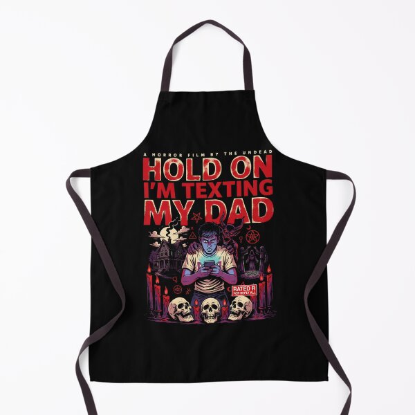 Item preview, Hold On I’m Texting My Dad Spooky Halloween Humor designed and sold by Redgiant87x.