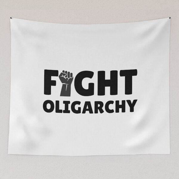 Item preview, Fight Oligarchy designed and sold by ANNINOART ⭐⭐⭐⭐⭐.