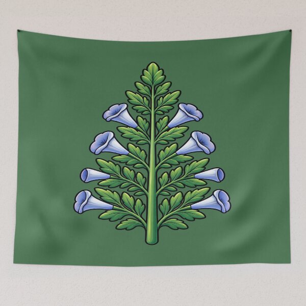 Item preview, Vintage Botanical Wildflower Stem designed and sold by Hari Arts.