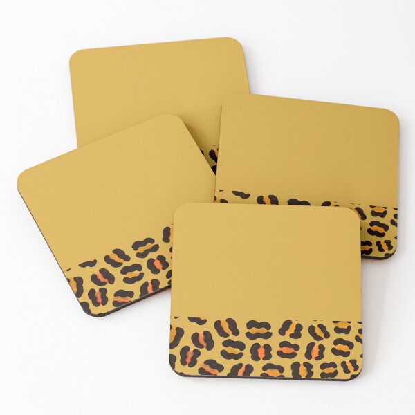 Item preview, Leopard Rosettes  Pattern – Hand Painted Textile designed and sold by annenambiro.