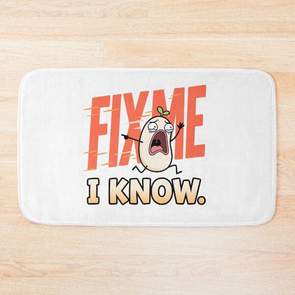 Item preview, FIXME I Know Funny Programmer Coding Meme designed and sold by CreativeArtisanPrints Shop.