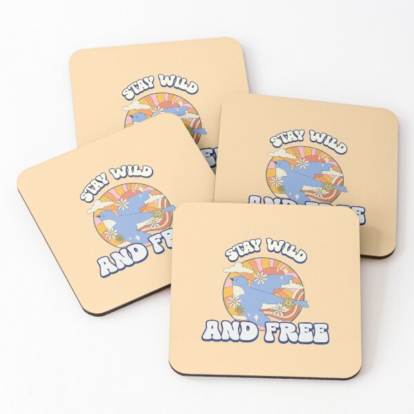 Item preview, Stay Wild And Free Retro Bird designed and sold by chatzous.